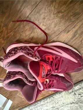 Nike Giannis immortality red pink low top basketball shoes